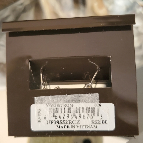 NWT Nadri Silverstone Dangle Earrings - Picture 2 of 3